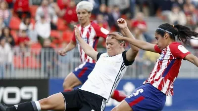 El Valencia cae ante el Atlético de Madrid