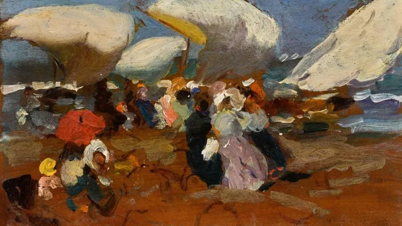 El boceto más caro de Sorolla se queda en Valencia