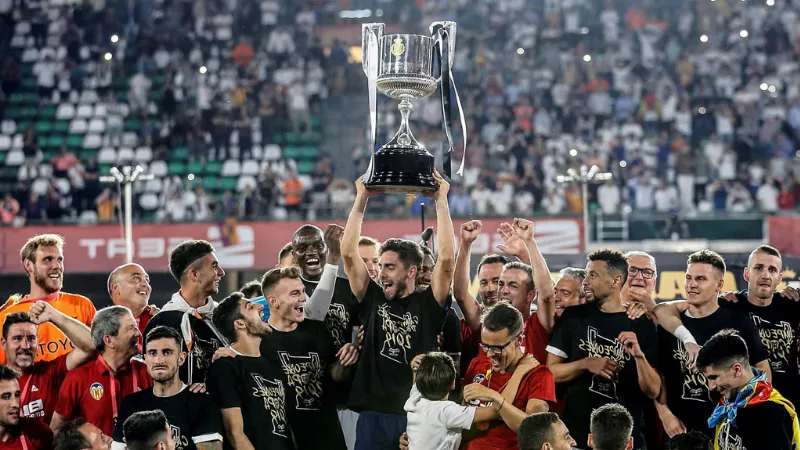 El Valencia gana la Copa del Rey en Sevilla